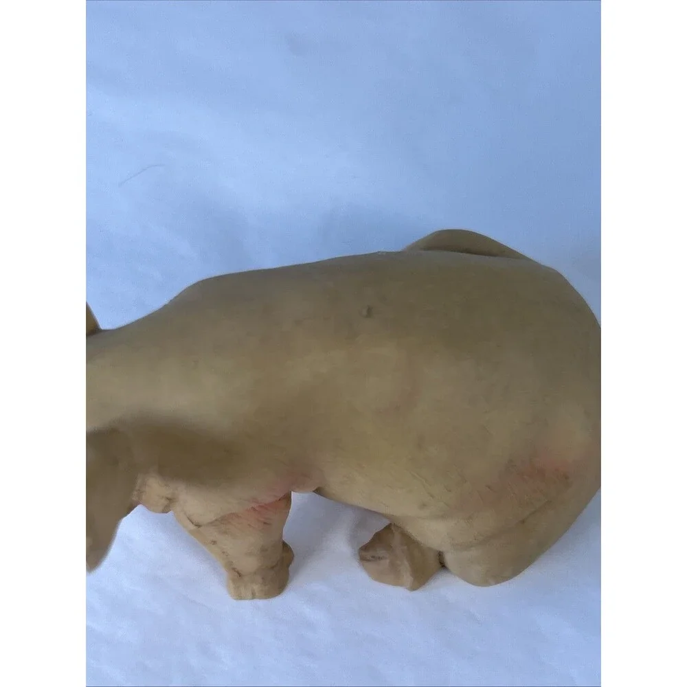 PINK Pig Figurine Resin? Detailed Country Cottage Farmhouse Animal Pet Farm